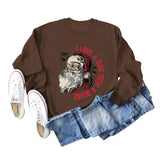 Funny Santa Beard Sweatshirt