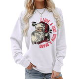 Funny Santa Beard Sweatshirt